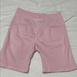 Women's Pink Biker Gym Shorts